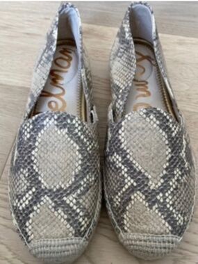 Sam Edelman Snake Print Fall Espadrilles